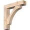Ekena Millwork Legacy Block Smooth Bracket w/ Offset Brace, Douglas Fir, 7 1/2"W x 36"D x 36"H BKT0806X36X36LEC05SDF - alternate 1
